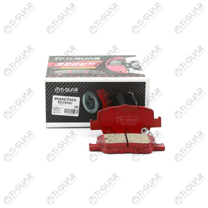 Тормозные колодки TG-1835C/PN1835 (КЕРАМИКА)* Ti·GUAR